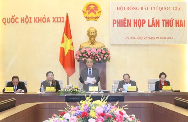 National Election Council convenes second session hinh anh 1