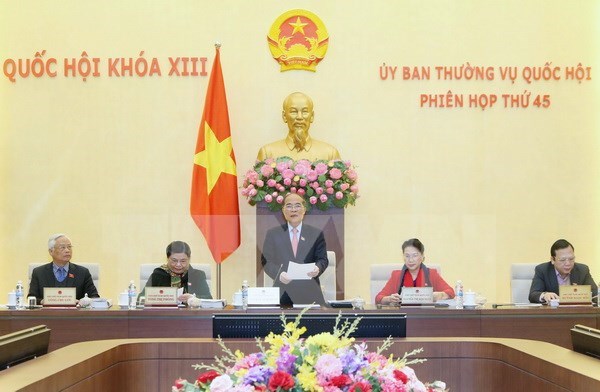 NA Standing Committee convenes 45th session hinh anh 1