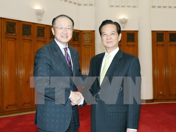 Vietnamese leader applauds WB’s support to local development hinh anh 1