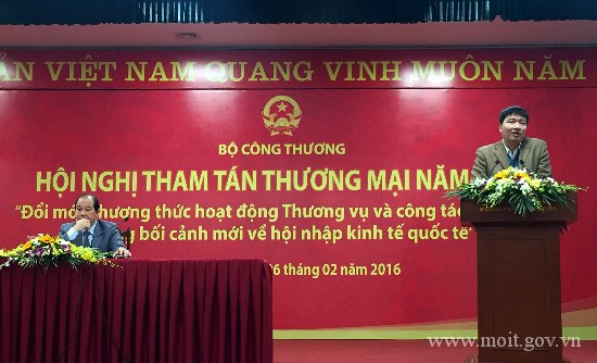 Commercial Counsellor Conference 2016 opens in Da Nang hinh anh 1