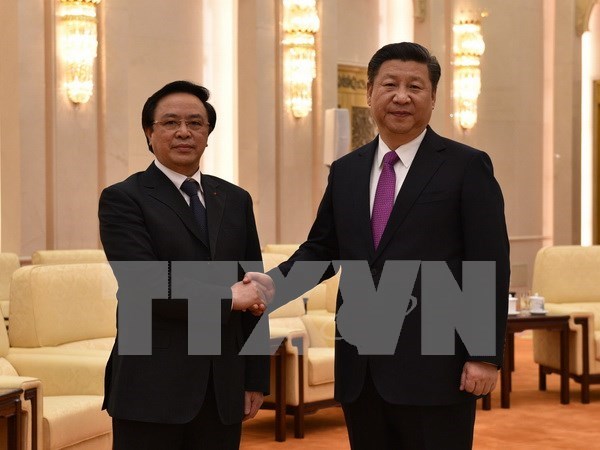 China treasures ties with Vietnam: top leader hinh anh 1
