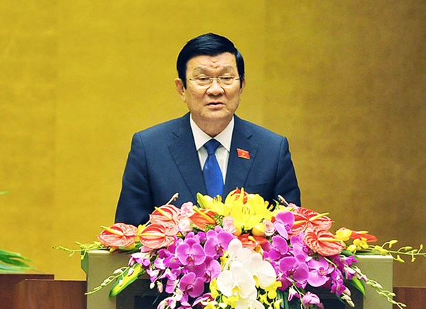 President reviews activities during 2011-2016 tenure hinh anh 1