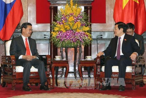 President welcomes Lao Deputy Prime Minister hinh anh 1