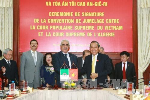 Vietnam, Algeria exchange practices in judiciary hinh anh 1