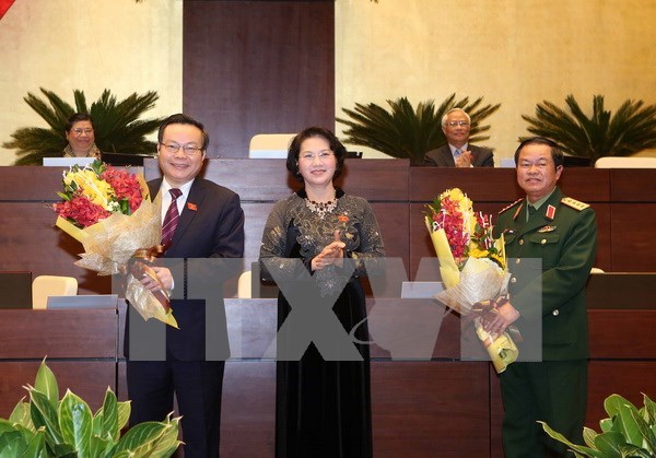 National Assembly has two new Vice Chairmen hinh anh 1