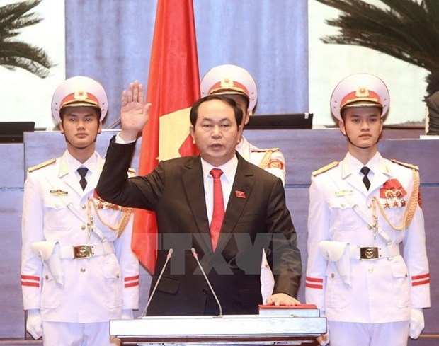 World leaders congratulates new President Tran Dai Quang hinh anh 1