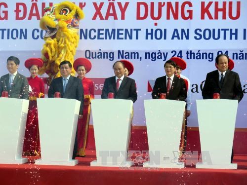 PM kicks off two major projects in Quang Nam hinh anh 1