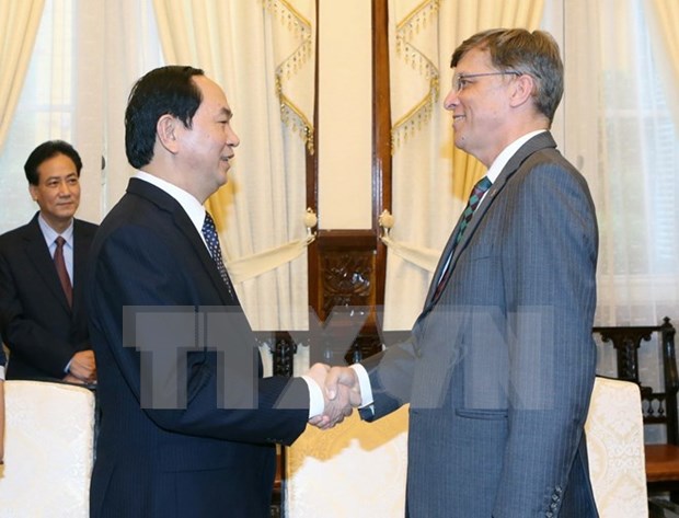 State leader bids farewell to Australian Ambassador hinh anh 1