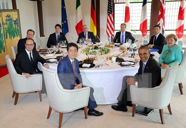 G7 Summit: Leaders vow to bolster economic growth, maritime security hinh anh 1