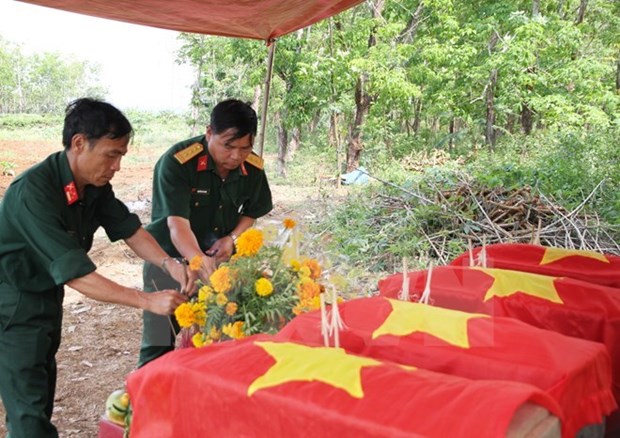 Binh Phuoc steps up search for martyrs’ remains hinh anh 1