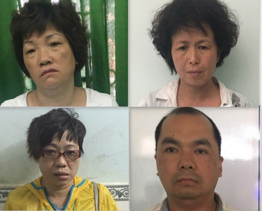 Four Chinese arrested in HCM City for swindling hinh anh 1