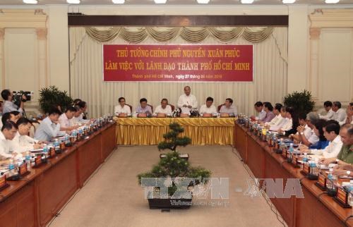 HCM City asks for particular mechanism to facilitate development hinh anh 1