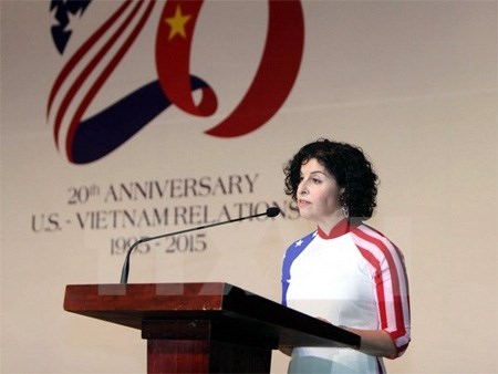 HCM City Party Secretary receives US diplomat hinh anh 1