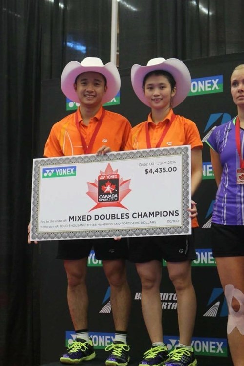 Vietnamese pair clinch Canada Open badminton title hinh anh 1