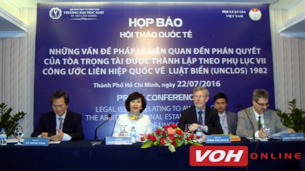 Int’l workshop to highlight legal matters related to PCA’s rulings hinh anh 1