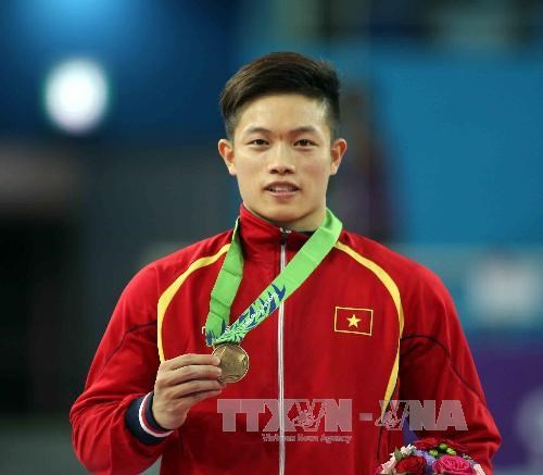 Nam gets bronze in World Cup of Gymnastics hinh anh 1