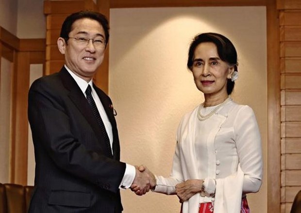 Japan, Myanmar agree to cooperate in solving ethnic conflicts hinh anh 1