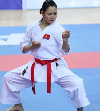 Gold for Vietnam at Asian Karatedo Championships hinh anh 1