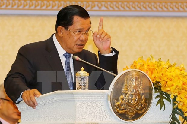 Cambodian PM supports arrest of Senator distorting border treaty hinh anh 1