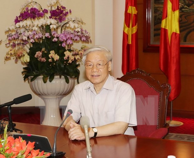 Party chief: Vietnam regards Japan as top development partner hinh anh 1