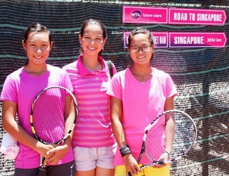 Vietnamese players to compete at Singapore WTA Future Stars hinh anh 1