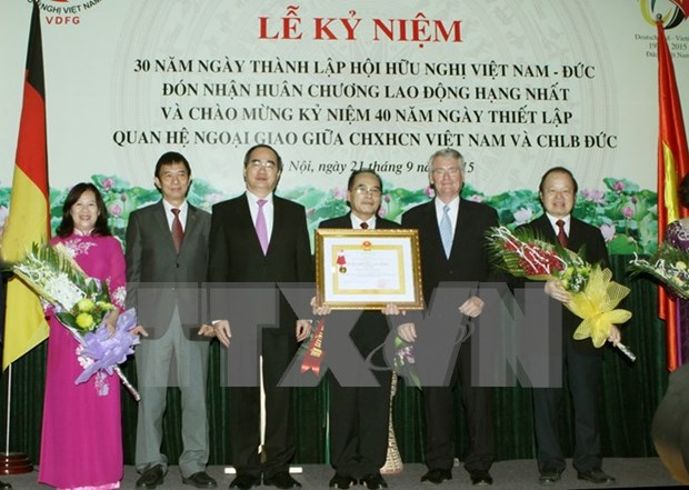 Friendship association honoured for devotion to Vietnam-Germany ties hinh anh 1