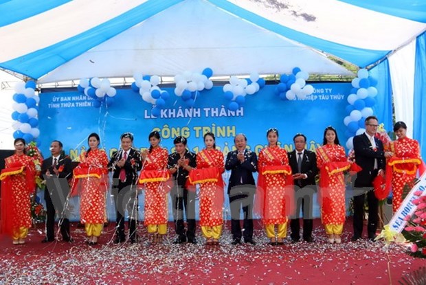 Chan May port inaugurates upgraded wharf hinh anh 1