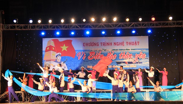 HCM City: Art performance features islands, borders hinh anh 1