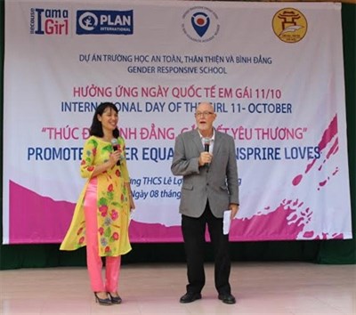 Vietnamese girls benefit from Plan International support hinh anh 1