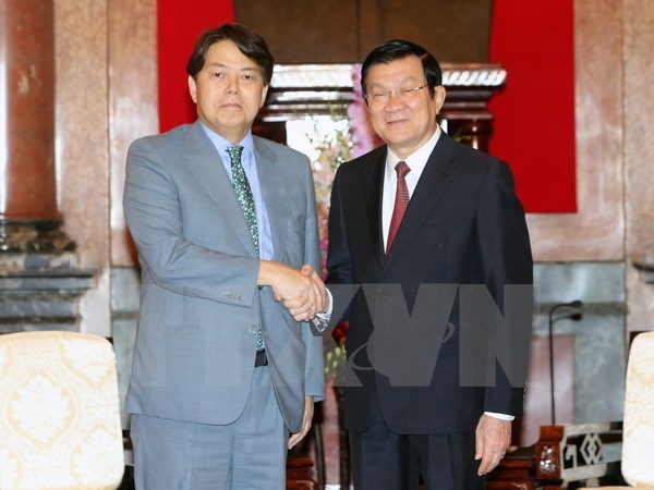 State leader welcomes Japan’s agriculture minister hinh anh 1