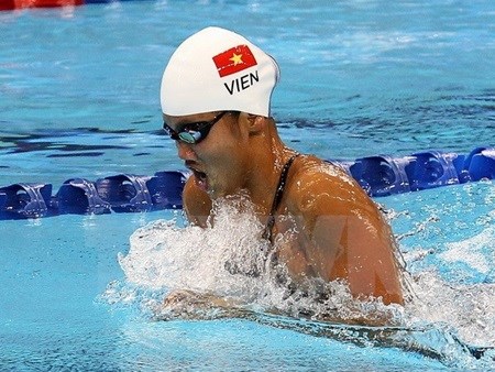 Swimmer Anh Vien to compete again in FINA World Cup hinh anh 1