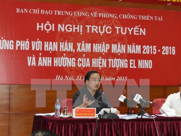 Deputy PM asked for greater effort to fight El Nino hinh anh 1