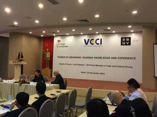 Vietnam businesses learns UK experience in trademark building hinh anh 1