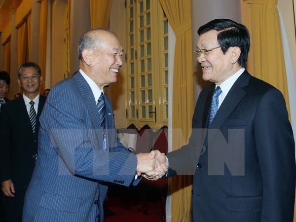 State President welcomes Japanese guest hinh anh 1