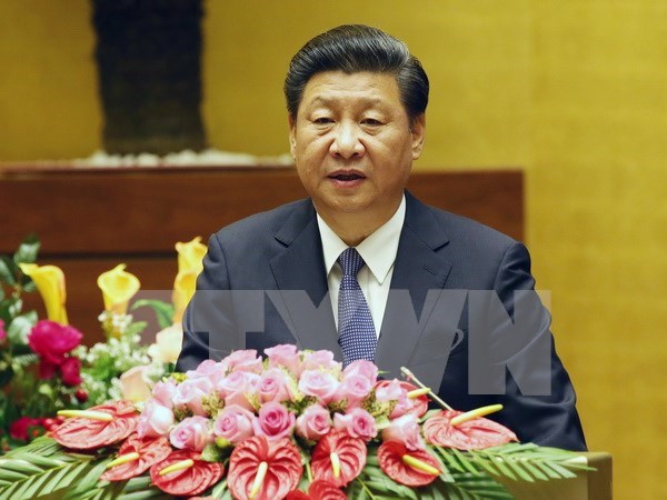 Chinese leader Xi Jinping addresses National Assembly session hinh anh 1