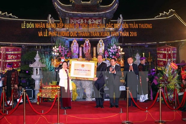 Ha Nam: Tran Thuong Temple named special national relic site hinh anh 1