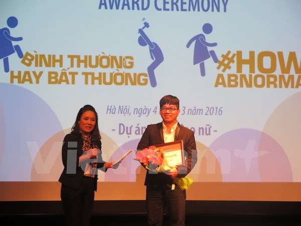 Winners of film-making competition on gender discrimination announced hinh anh 1
