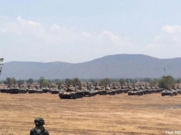 Thai army holds biggest-ever exercise hinh anh 1