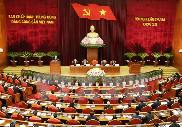 Party Central Committee’s third plenum completes set agenda hinh anh 1