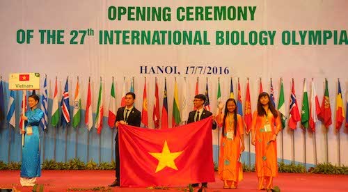 27th International Biology Olympiad opens in Hanoi hinh anh 1