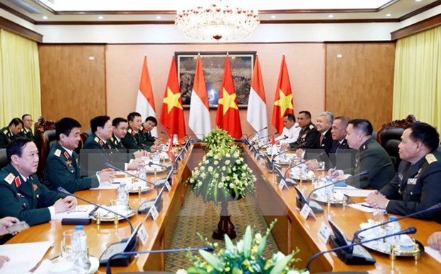 Vietnam, Indonesia rejoice at thriving defence relations hinh anh 1