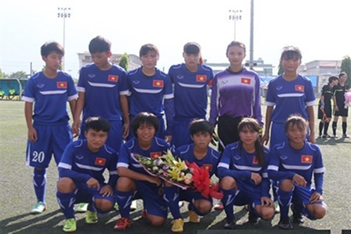 Vietnam win in women’s U16 qualifier hinh anh 1
