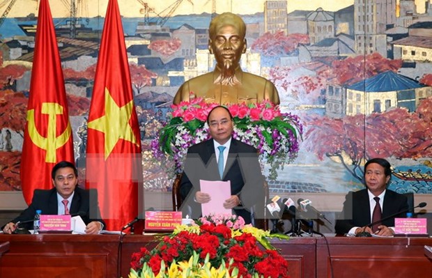 Prime Minister asks for faster, quality growth in Hai Phong hinh anh 1