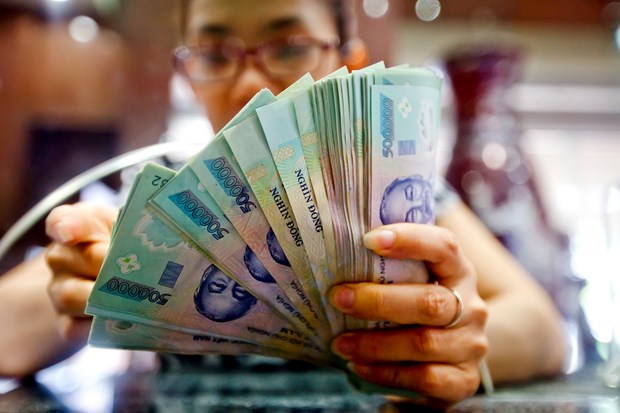 Reference exchange rate goes down 10 VND hinh anh 1