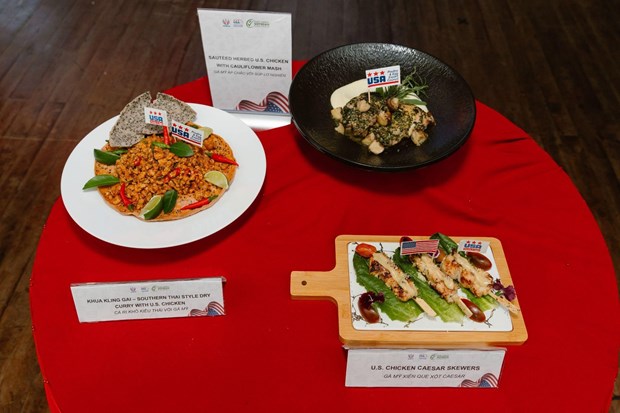 Cooking contest with US chicken held in HCM City hinh anh 4
