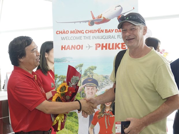 Vietjet inaugurates first direct route connecting Hanoi to Phuket hinh anh 1
