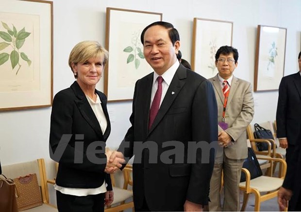 Public security minister holds number of talks in Australia hinh anh 1