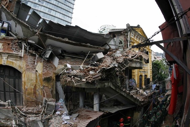 Hanoi ancient French villa collapse: second death reported [Update] hinh anh 2