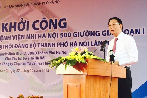Hanoi starts construction on 500-bed children’s hospital hinh anh 1
