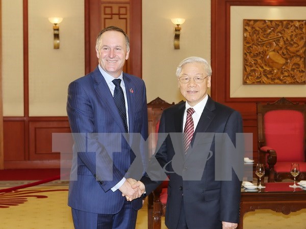NZ wishes to boost cooperation in various fields with Vietnam hinh anh 1